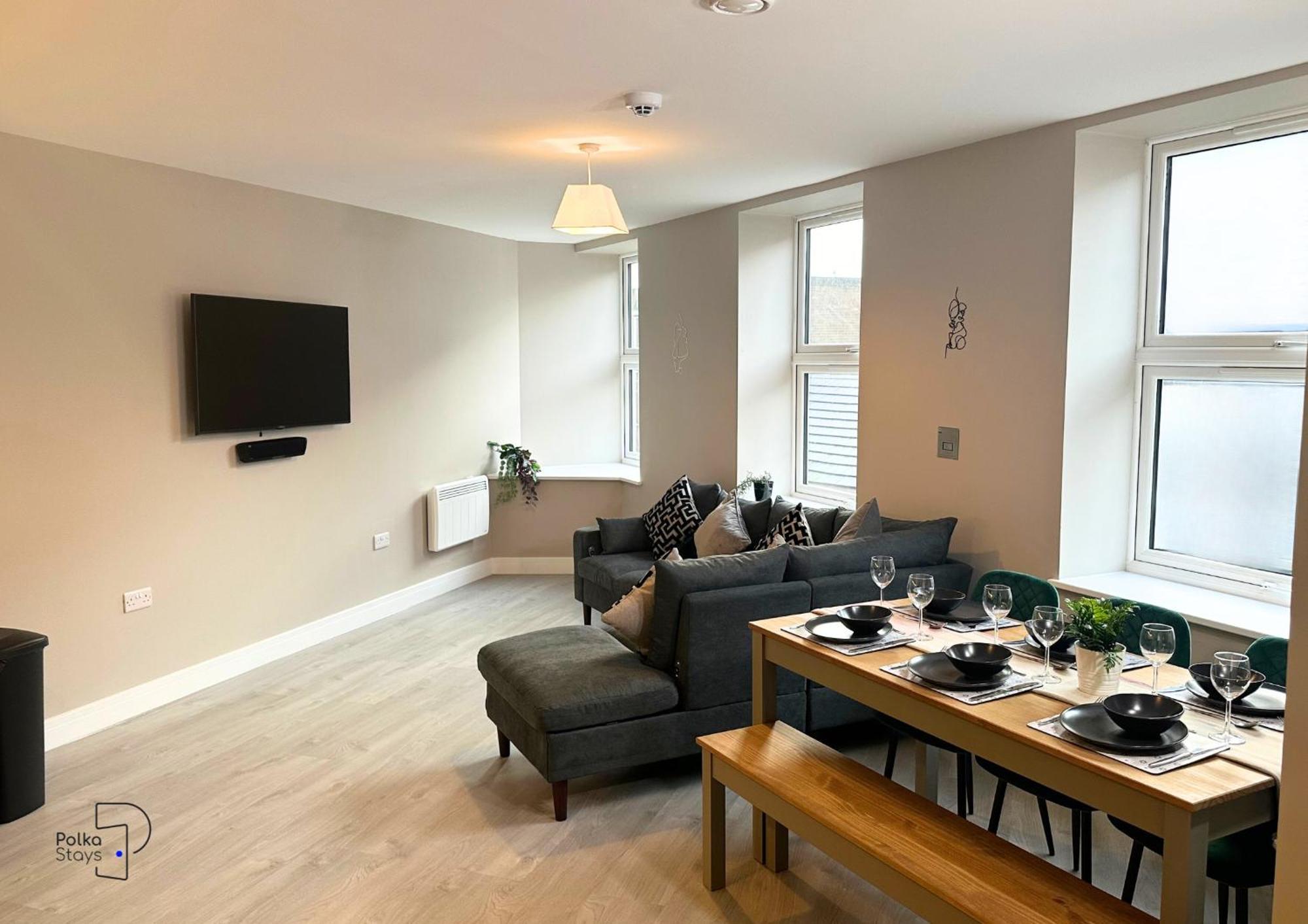 Hanley, Stoke - Modern Spacious Apartments By Polkastays Kültér fotó