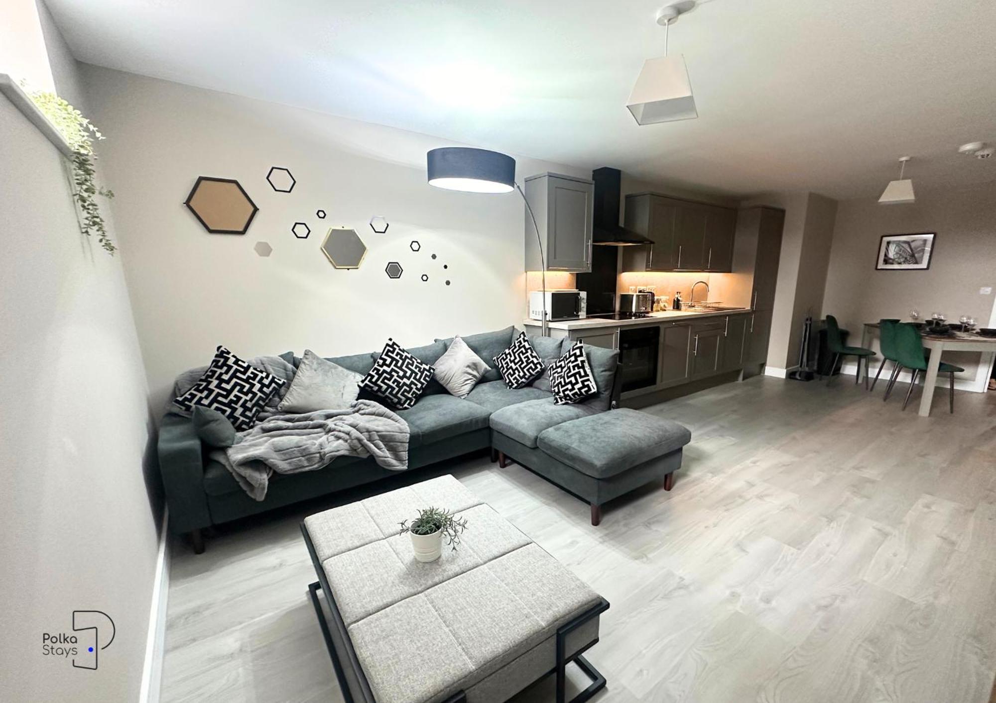 Hanley, Stoke - Modern Spacious Apartments By Polkastays Kültér fotó
