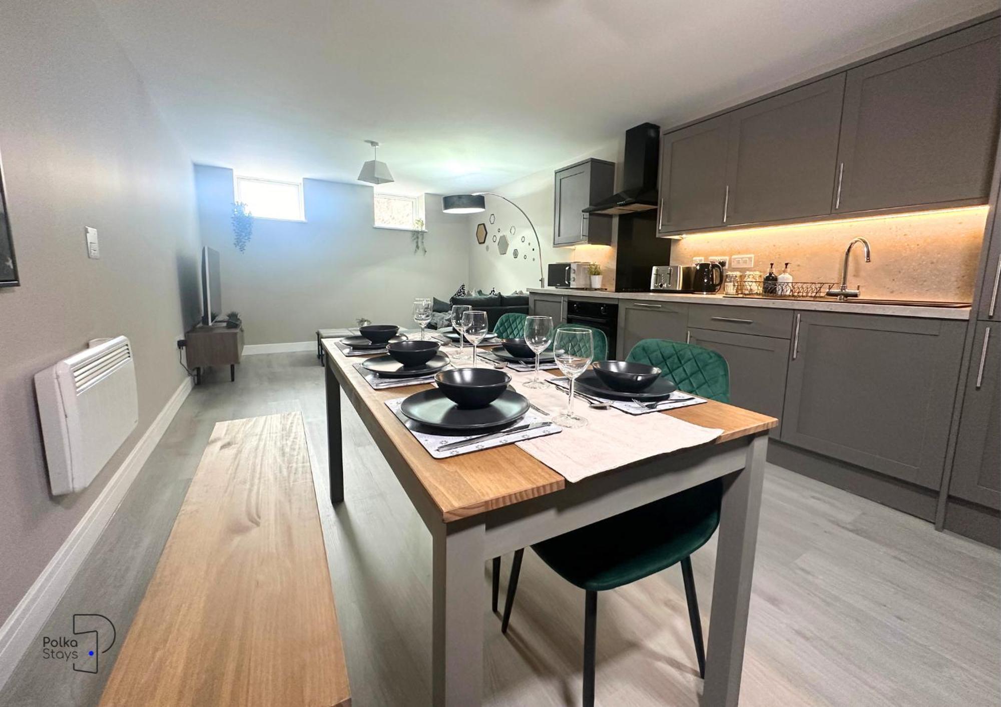 Hanley, Stoke - Modern Spacious Apartments By Polkastays Kültér fotó